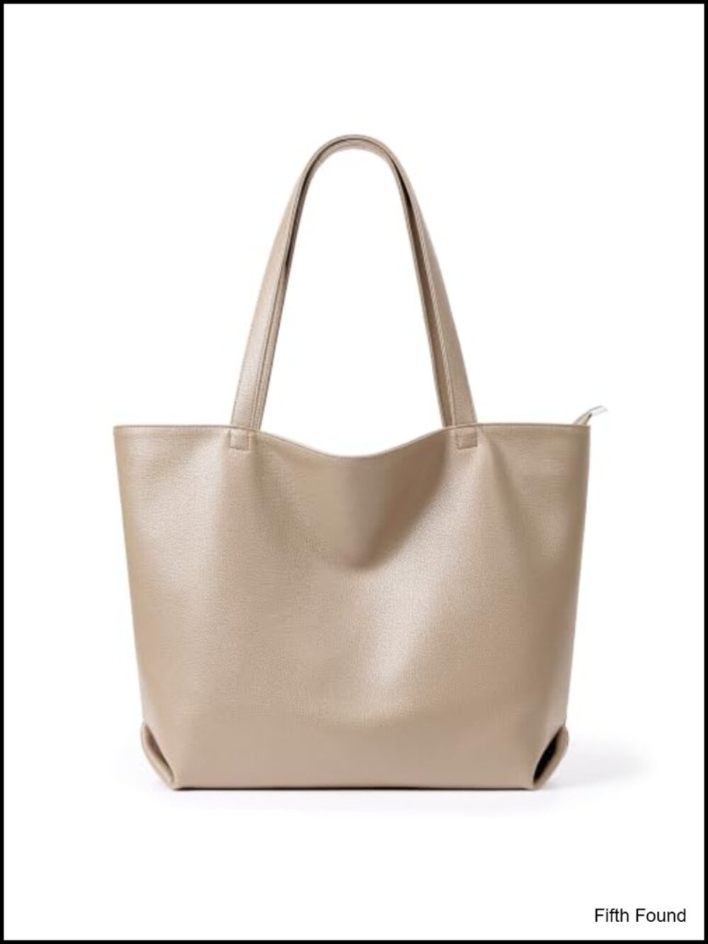 Soft Vegan Leather Tote Bag for Women Large Hobo Zipper Purse